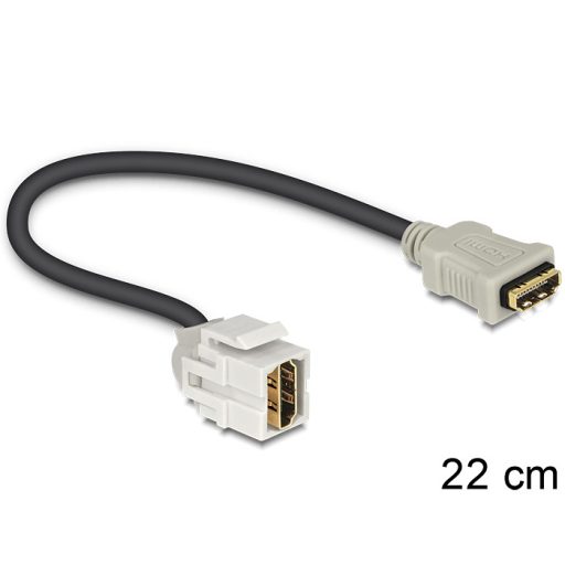 Delock Keystone modul HDMI anya > HDMI anya 250  kábellel (86328)