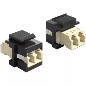 Delock Keystone modul LC Duplex anya > anya (86330)