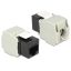 Delock Keystone Module RJ45 anya > LSA Cat.6 UTP fekete (86340)
