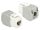 Delock Keystone modul RJ45 anya > LSA Cat.6 UTP fehér (86341)