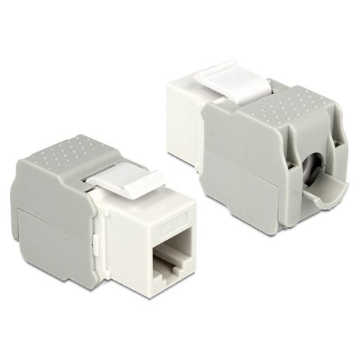Delock Keystone modul RJ45 anya > LSA Cat.6 UTP fehér (86341)