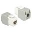 Delock Keystone modul RJ45 anya > LSA Cat.6 UTP fehér (86341)