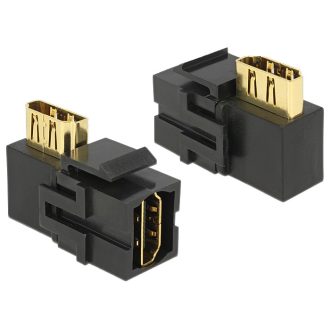   Delock Keystone modul HDMI anya > HDMI anya 90 -os szögben fekete (86358)