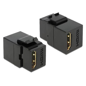   Delock Keystone modul HDMI anya > HDMI anya, fekete (86366)