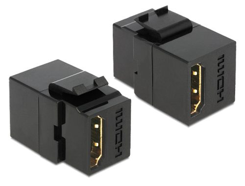 Delock Keystone modul HDMI anya > HDMI anya, fekete (86366)