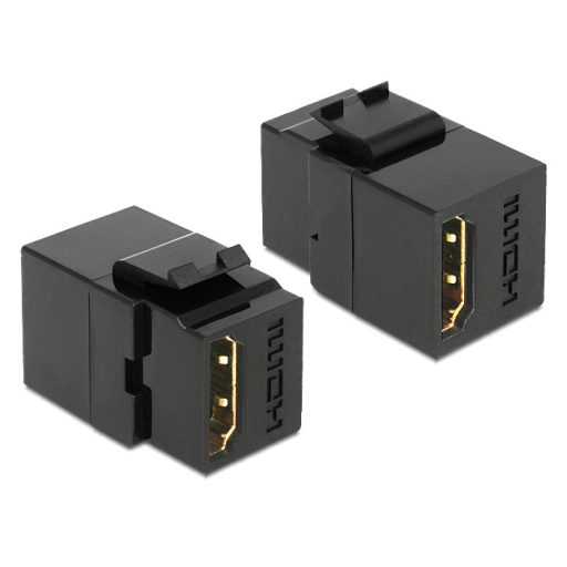 Delock Keystone modul HDMI anya > HDMI anya, fekete (86366)