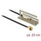 Delock WLAN antenna MHF / U.FL-LP-068 kompatibilis csatlakozó 802.11 ac / a / h / b / g / n PIFA 1,6 (86388)