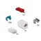 Delock Biztonsági kapocs kezdo készlet RJ45 csatlakozóhoz 20 db-os (86406)