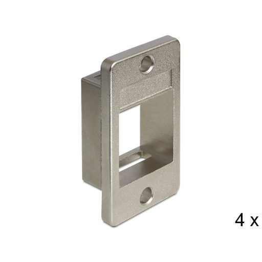 Delock Keystone modul tartó tokokhoz 4 darab (86413)
