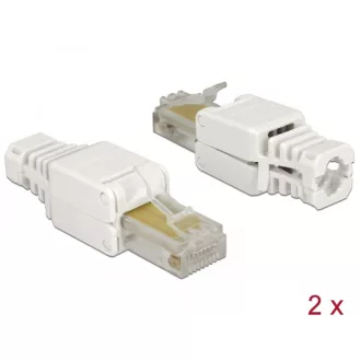   Delock RJ45 dugó Cat.5e UTP szerszám nélkül szerelheto 2 darab (86415)