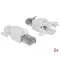 Delock RJ45 dugó Cat.6A UTP szerszám nélkül szerelheto 2 darab (86417)