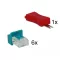 Delock 6 db-os RJ45 apa Secure Clip készlet (86425)