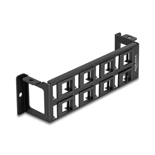 Delock Keystone patch panel 8 felületi porttal, függőleges (86517)