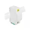 Delock 4 x SC Simplex vagy LC Duplex optikai rostkapcsoló doboz DIN sínhez (86543)