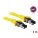 Delock RJ45 Cat.8.1 S/FTP kábel vékony 1 m