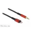 Delock Audió kábel 8 tűs Lightning  apa - sztereo jack apa 3.5 mm 3 tűs, 0,5 m (86586)