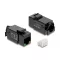Delock Keystone modul RJ45 aljzat, Cat.6A UTP, PoE LED jelzéssel (86609)