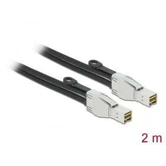   Delock PCI Express kábel Mini SAS HD SFF-8674 - SFF-8674 csatlakozókkal, 2 m (86622)