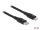 Delock Adat- és töltőkábel USB Type-C  - Lightning  iPhone , iPad  és iPod  készülékhez fekete 2 m M (86638)