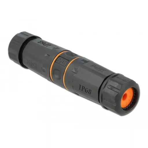 Delock Kábelcsatlakozó RJ45 aljzat - RJ45 aljzat Cat.6A vízálló (86692)