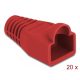 Delock Feszültségcsökkentő RJ45 apához, 20 db. Piros (86725)