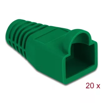   Delock Feszültségcsökkentő RJ45 apához, 20 db. Zöld (86726)