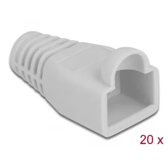   Delock Feszültségcsökkentő RJ45 apához, 20 db. Szürke (86727)