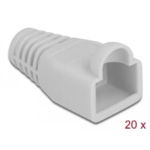 Delock Feszültségcsökkentő RJ45 apához, 20 db. Szürke (86727)