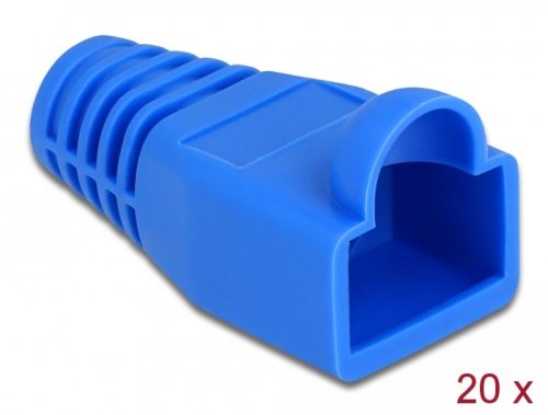 Delock Feszültségcsökkentő RJ45 apához, 20 db. Kék (86728)