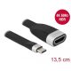 Delock FPC lapos csík kábel USB Type-C  - HDMI (DP Alt Mode) 4K 60 Hz 13,5 cm (86729)