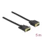 Delock Kábel DVI 12+5 csatlakozódugóval - VGA csatlakozódugóval 5 m (86751)