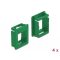 Delock Keystone modultartó tokokhoz (4 db) zöld (86763)