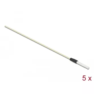   Delock 5 db. tisztító pálca 2,50 mm vaskarikával (ferrule) ellátott üvegszálas csatlakozókhoz (86781)