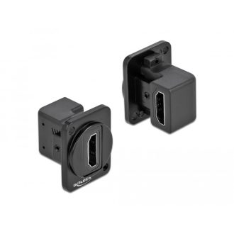   Delock D-típusú Modul HDMI-A 90 fokban hüvely - hüvely (86786)