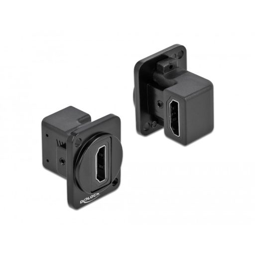 Delock D-típusú Modul HDMI-A 90 fokban hüvely - hüvely (86786)