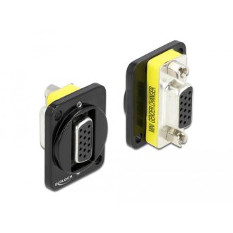   Delock D-típusú Modul VGA 15 érintkezős hüvely - hüvely (86792)