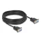 Delock D-Sub9-es, RS-232 soros kábel, anya-anya, 10 m (86827)