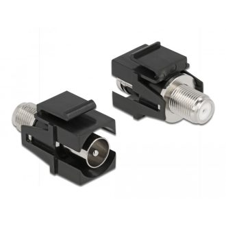   Delock Záró modul IEC kimeneti > F kimeneti fekete (86856)