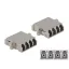 Delock LC optikai szálas csatlakozó Quad anya - LC Quad anya, egymódosú fém (86875)