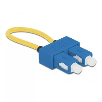   Delock Optikai szálas hurok adapter SC / UPC szimpla mód kék (86920)