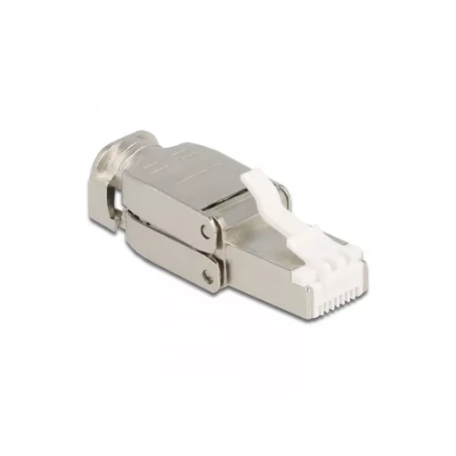 Delock RJ45 dugó Cat.6A STP szerszám nélkül szerelhető (86927)