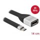 Delock FPC lapos csík kábel USB Type-C  - DisplayPort (DP Alt Mode) 4K 60 Hz 14 cm