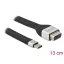 Delock FPC lapos csík kábel USB Type-C  - VGA (DP Alt Mode) 13 cm (86935)