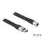 Delock FPC lapos csík kábel USB Type-C  - Sztereó jack aljzat hüvely 10 cm (86942)