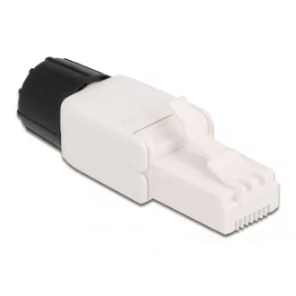   Delock RJ45 dugó Cat.6A UTP szerszám nélkül szerelhető (86978)