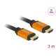 Delock Nagysebességű HDMI-kábel 48 Gbps 8K 60 Hz 3 m