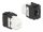 Delock Eszközmentes, 180 -os Keystone modul RJ45 anya - LSA Cat.6A (87034)