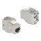 Delock Eszközmentes, 180 -os, fém Keystone modul RJ45 anya - LSA Cat.6A (87036)