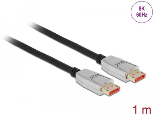 Delock DisplayPort kábel 8K 60 Hz 1 m (87040)