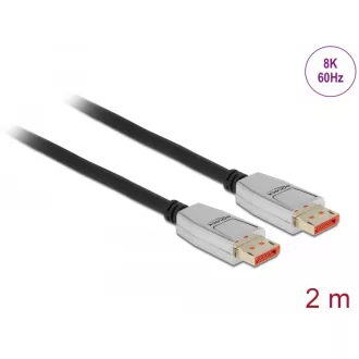 Delock DisplayPort kábel 8K 60 Hz 2 m (87041)